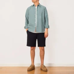 Algot Shirt - Greyish Blue