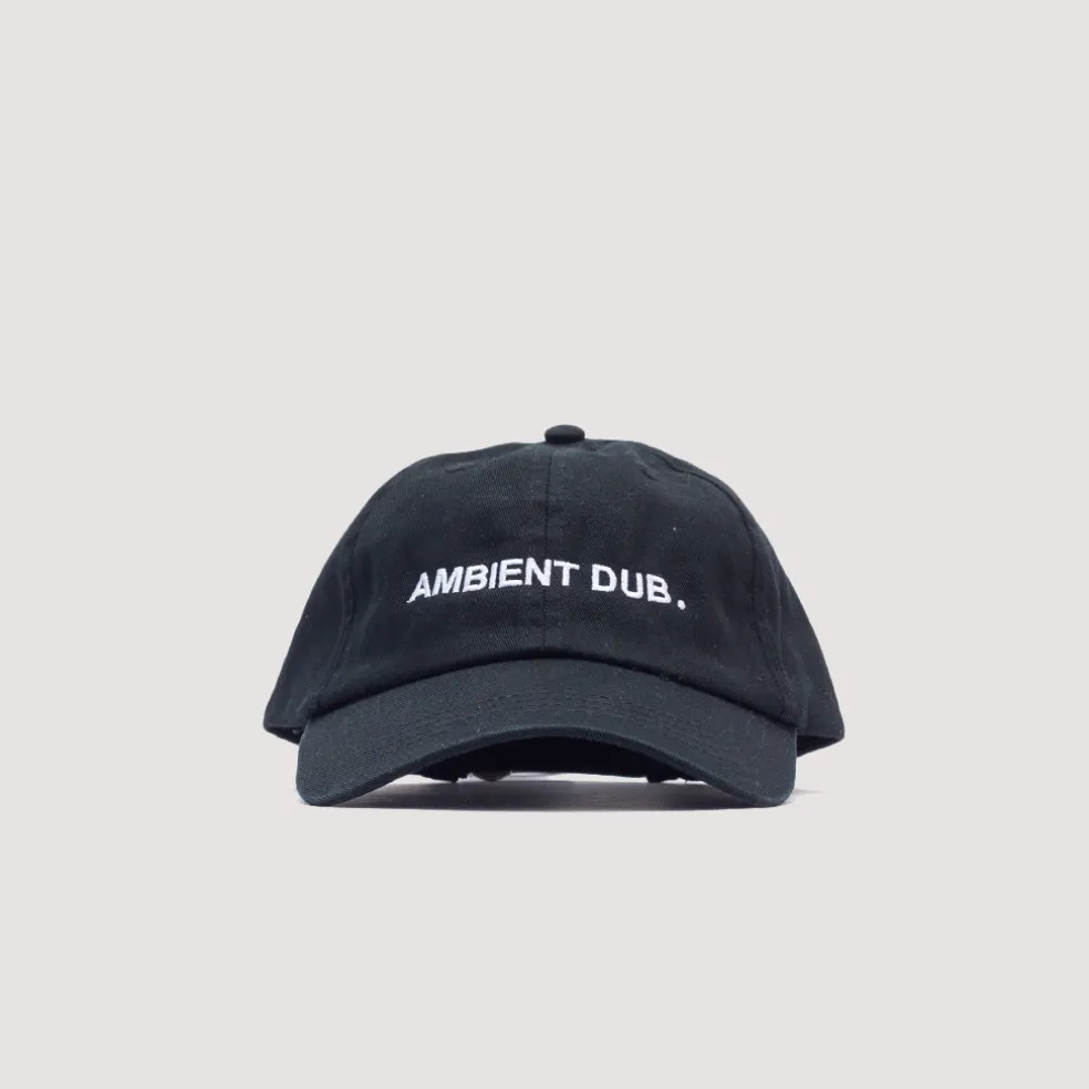 Ambient Dub Embroidered Cap - Black
