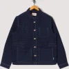 Assembly Jacket - Indigo Floatstitch