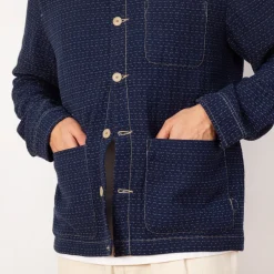 Assembly Jacket - Indigo Floatstitch