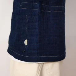 Assembly Jacket - Indigo Waffle