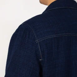 Assembly Jacket - Indigo Waffle