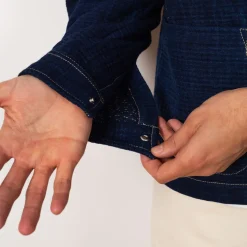 Assembly Jacket - Indigo Waffle