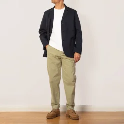 Assembly Trouser - Light Sage Seersucker