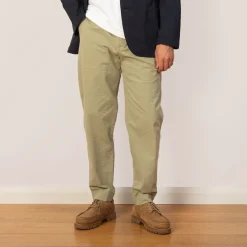 Assembly Trouser - Light Sage Seersucker