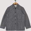 Bakers Jacket - Hickory Stripe Denim