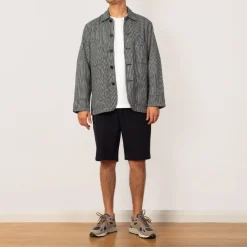 Bakers Jacket - Hickory Stripe Denim