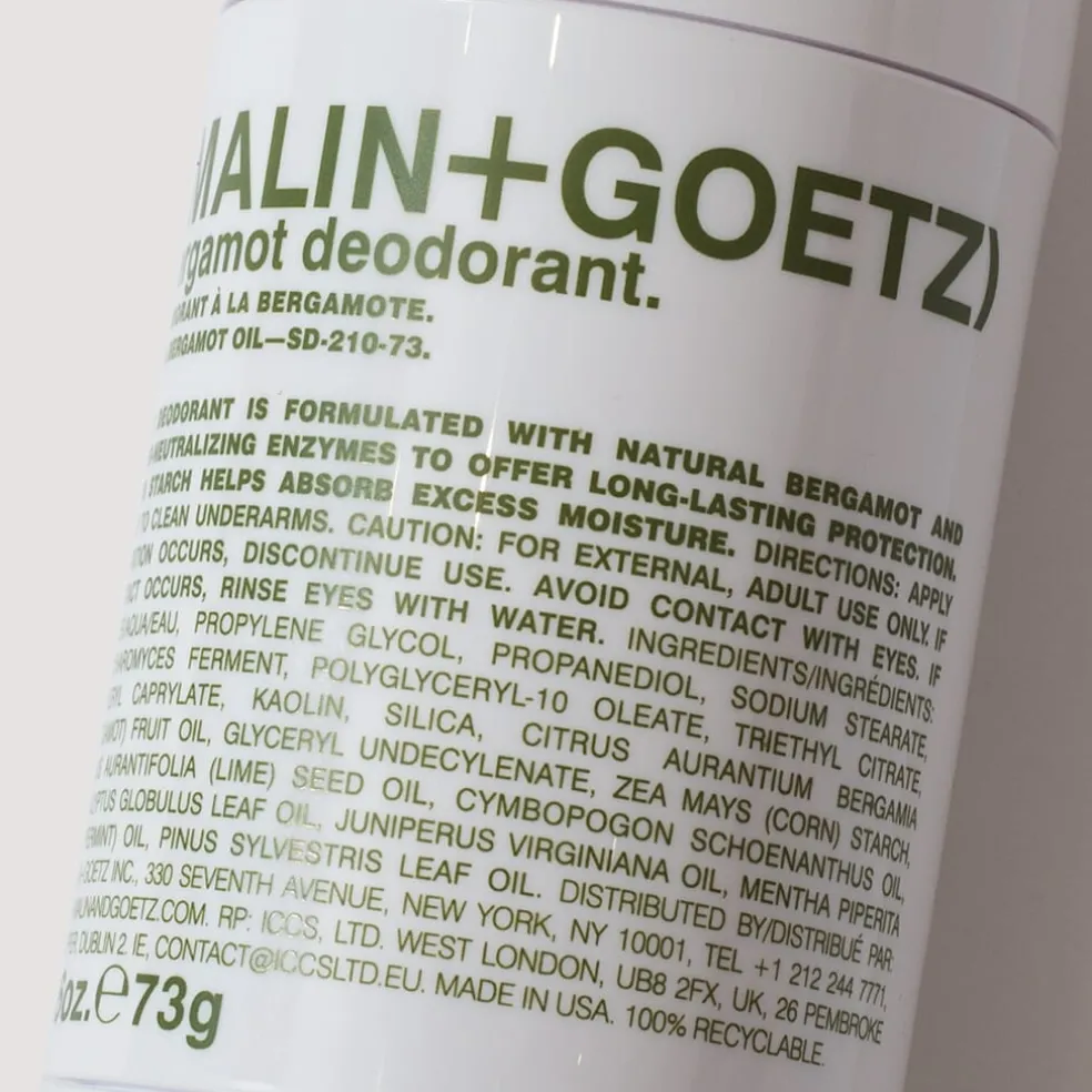 Bergamot Deodorant