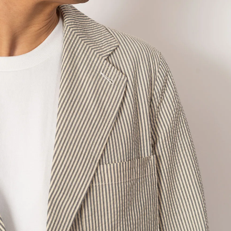 2 Button Jacket - Grey