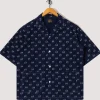 Cabana Shirt Indigo Kasuri - Papillon