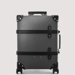 Centenary Four Wheel Carry-On Case - Charcoal/Black/Chrome