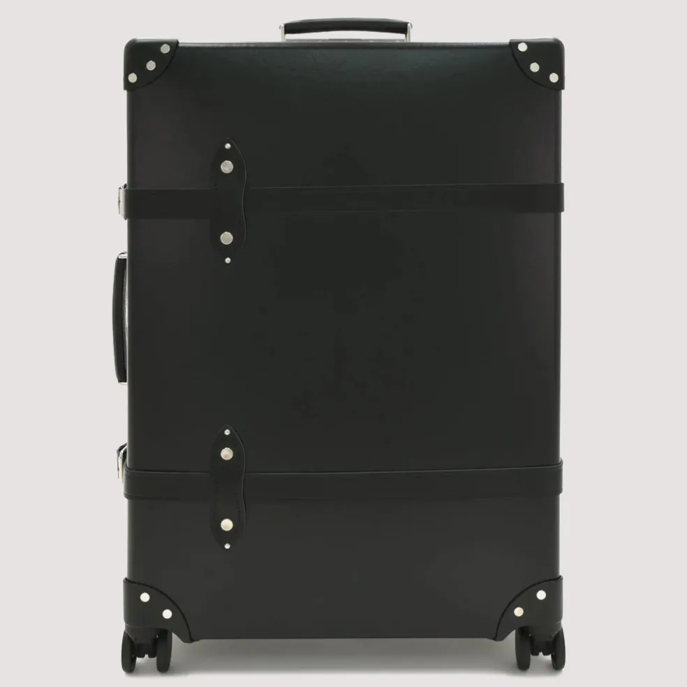 Centenary Four Wheel Check-In Case - Black/Black/Chrome