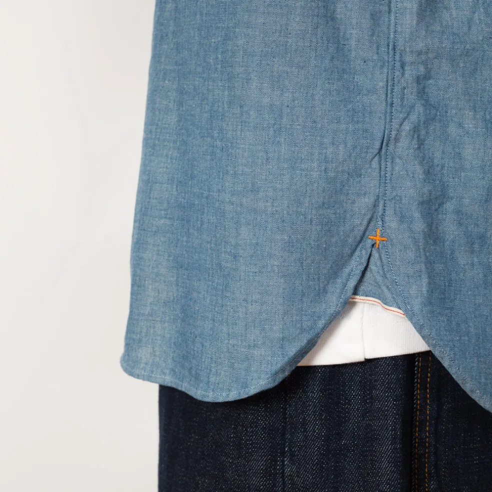 Chambray Shirt - Sax