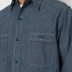 Chambray Work Shirt - Blue