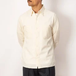 Chambray Work Shirt - Off White