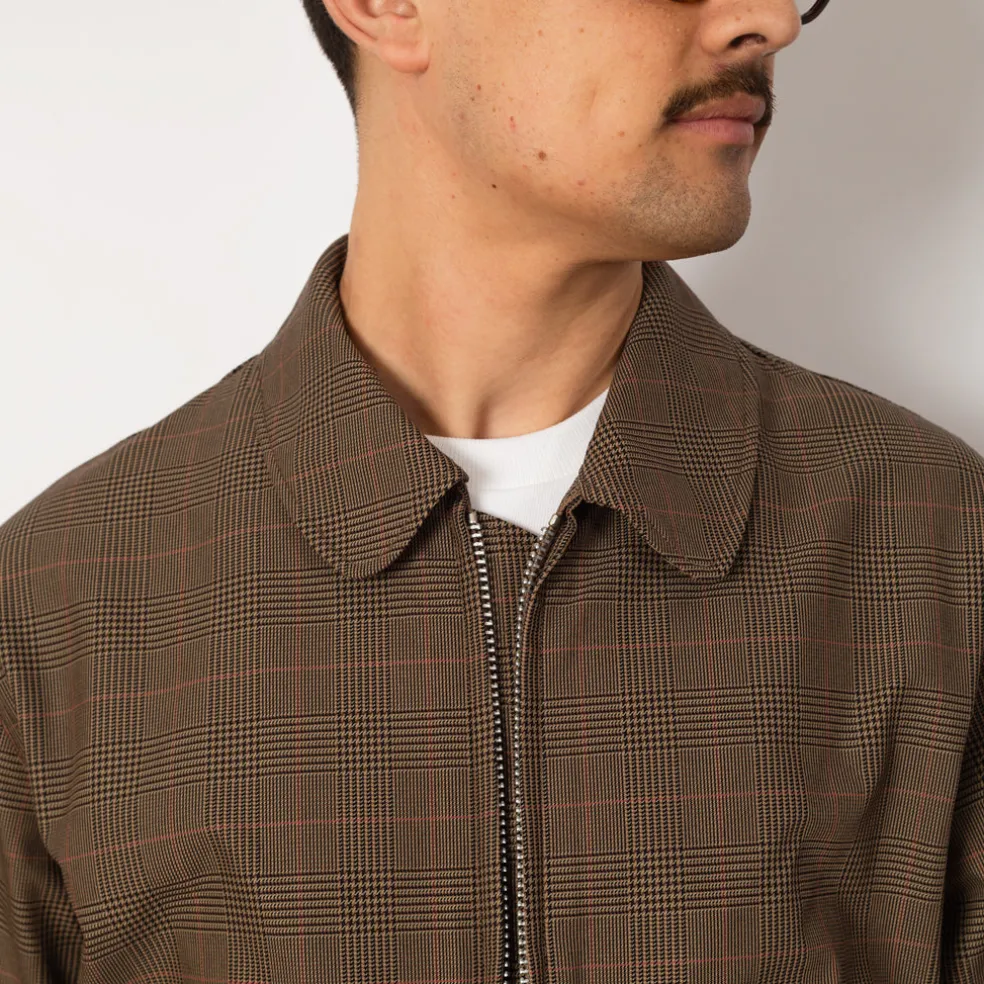 Checkered Short Jacket - Glen Check