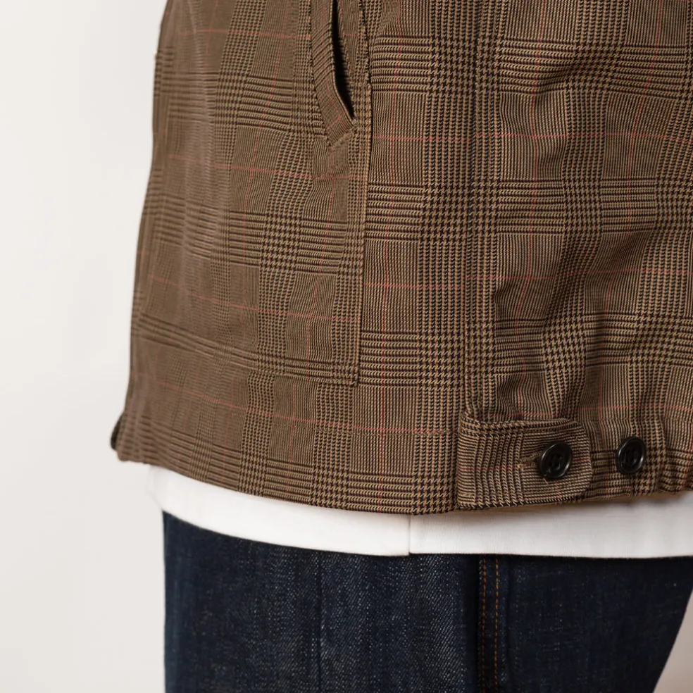 Checkered Short Jacket - Glen Check