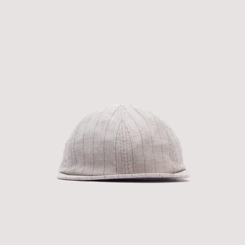 Classic 6 Panel Cap - Blue Stripe
