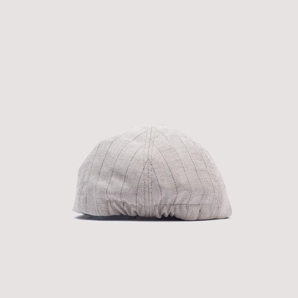 Classic 6 Panel Cap - Blue Stripe
