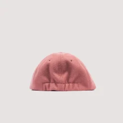 Classic 6 Panel Cap - Coral