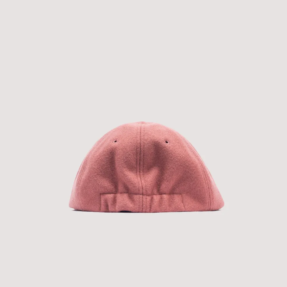 Classic 6 Panel Cap - Coral