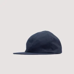 Classic 6 Panel Cap - Navy (Grey Underbrim)