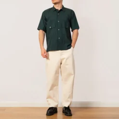 Corfu Shirt - Dark Green
