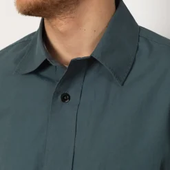 Coverall Shirt - Mineral Blue
