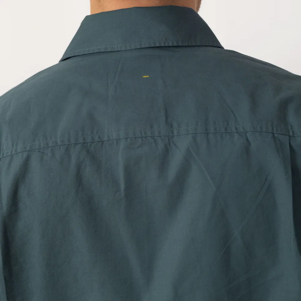 Coverall Shirt - Mineral Blue