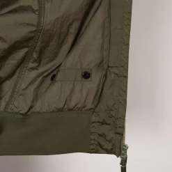 Crinkle Bomber - Military Green (V0054)