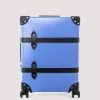 Cruise Four Wheel Carry-On Case - Royal Blue/Navy/Chrome