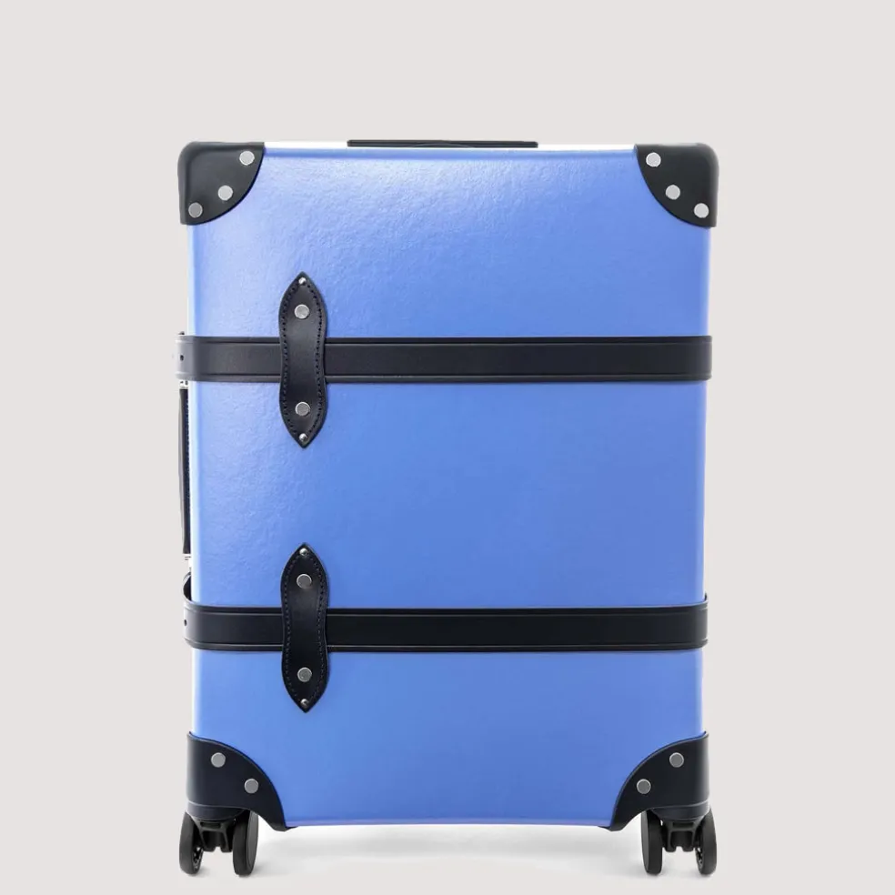 Cruise Four Wheel Carry-On Case - Royal Blue/Navy/Chrome