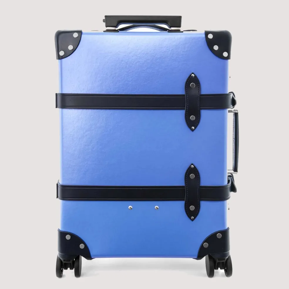 Cruise Four Wheel Carry-On Case - Royal Blue/Navy/Chrome