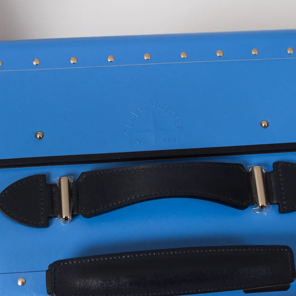 Cruise Four Wheel Carry-On Case - Royal Blue/Navy/Chrome