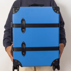 Cruise Four Wheel Carry-On Case - Royal Blue/Navy/Chrome