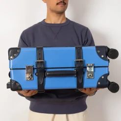Cruise Four Wheel Carry-On Case - Royal Blue/Navy/Chrome