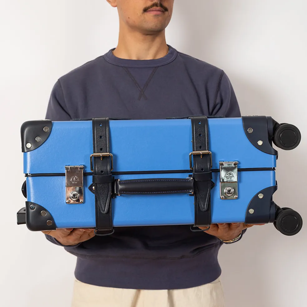 Cruise Four Wheel Carry-On Case - Royal Blue/Navy/Chrome