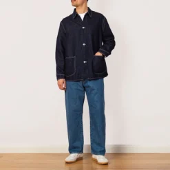 Denim Coverall Jacket - Indigo