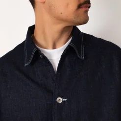 Denim Coverall Jacket - Indigo
