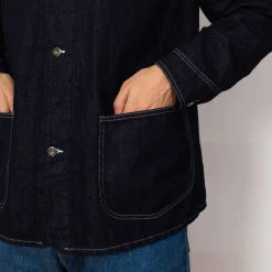 Denim Coverall Jacket - Indigo