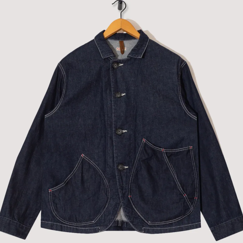 Denim Ringoman Coverall - Indigo