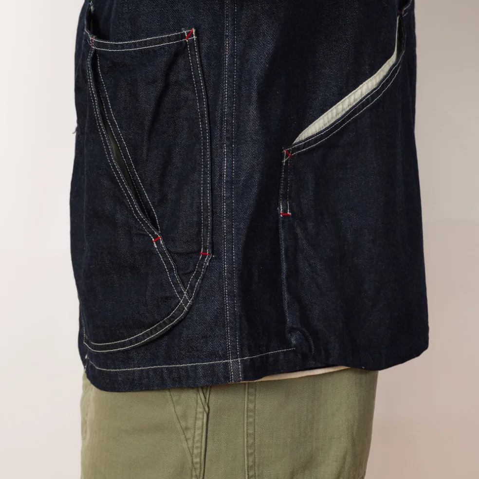 Denim Ringoman Coverall - Indigo