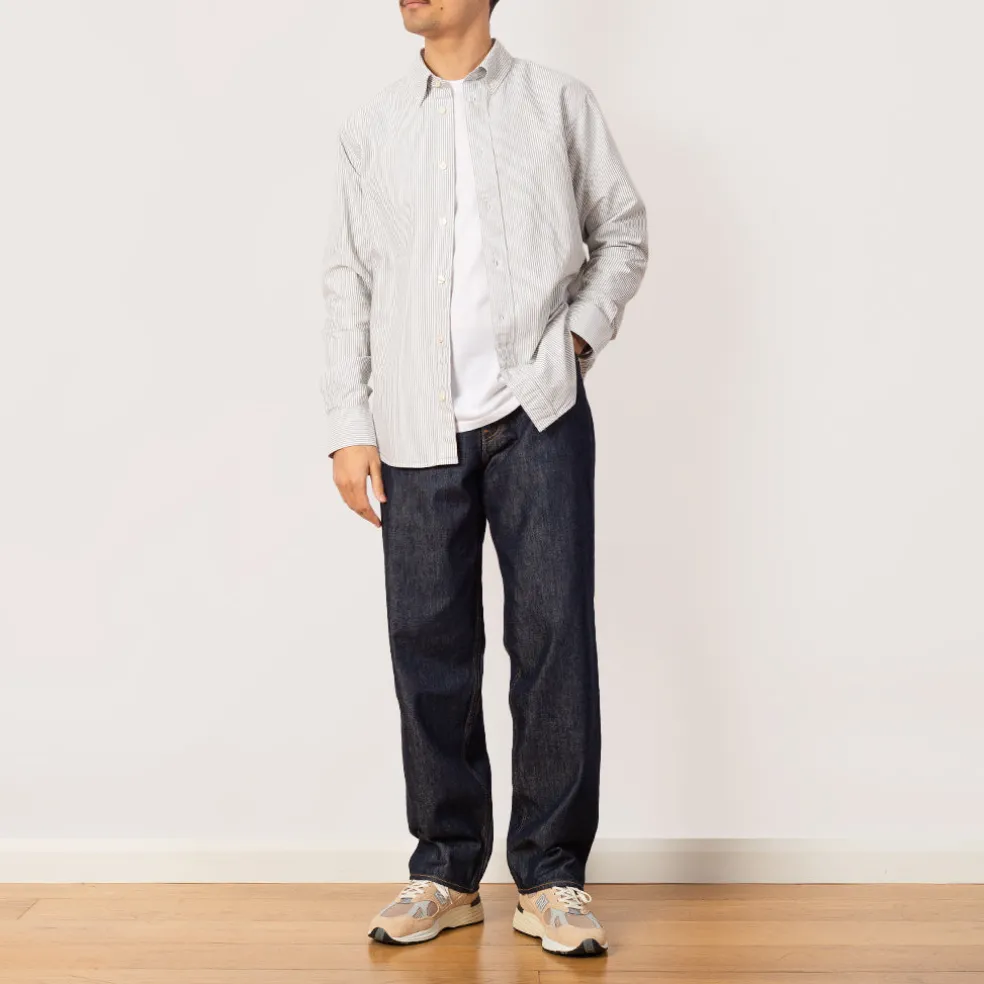 Denim Wide Pants - Indigo