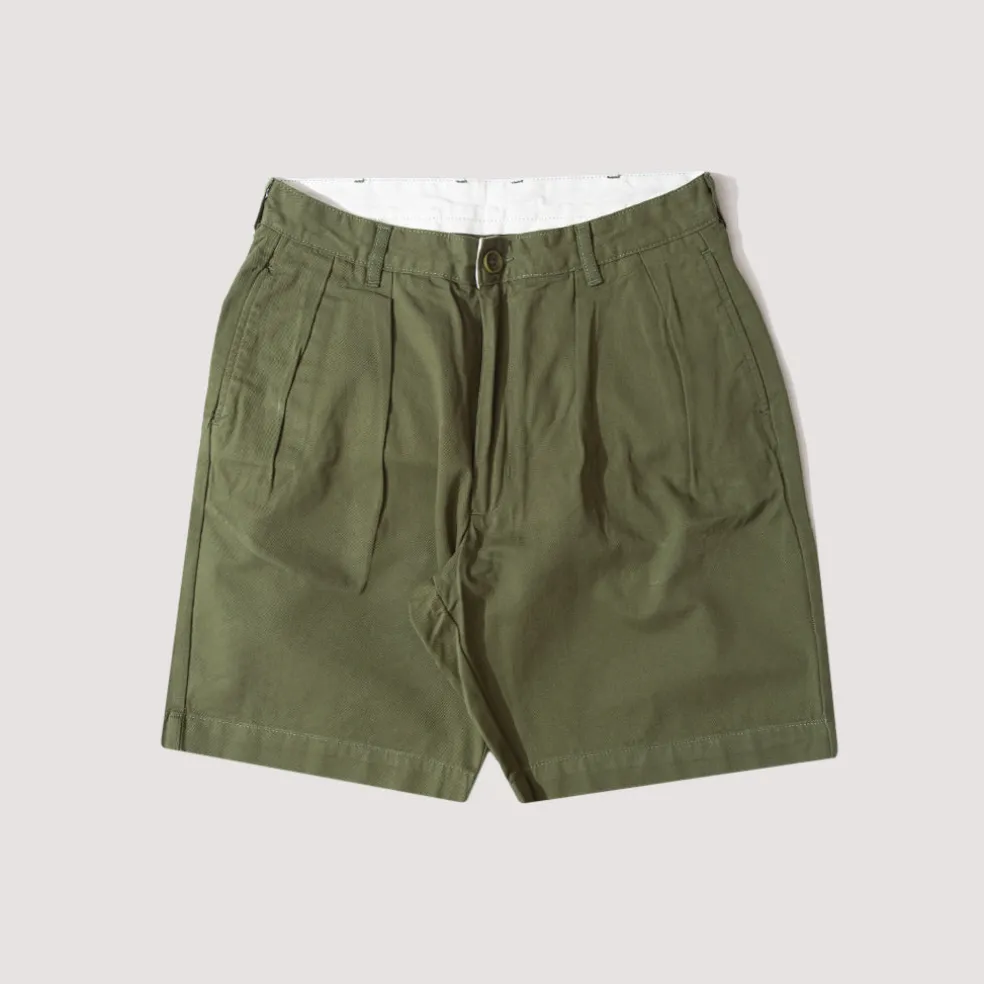Drill Part Timer Short - Olive