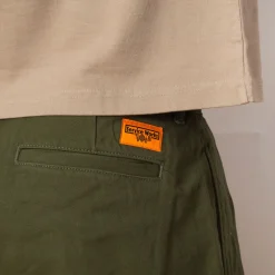 Drill Part Timer Short - Olive