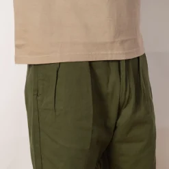 Drill Part Timer Short - Olive