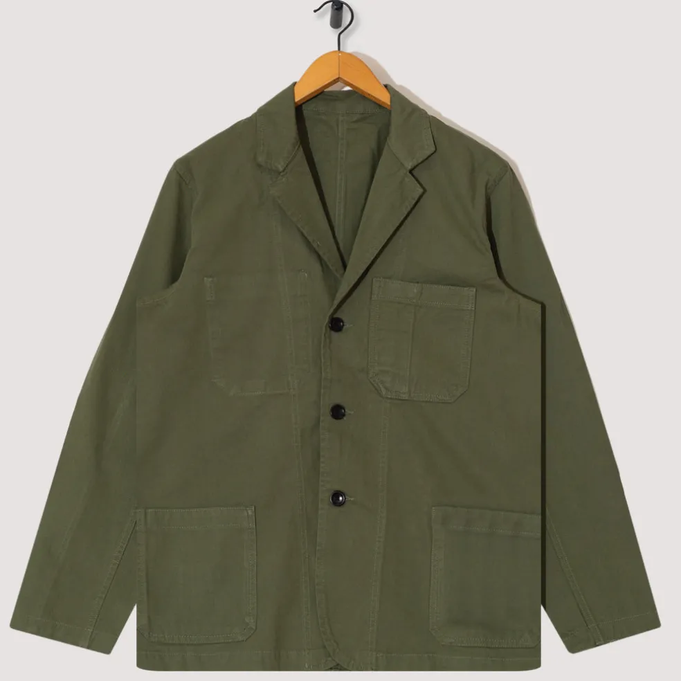 Drill Server Suit Jacket - Olive