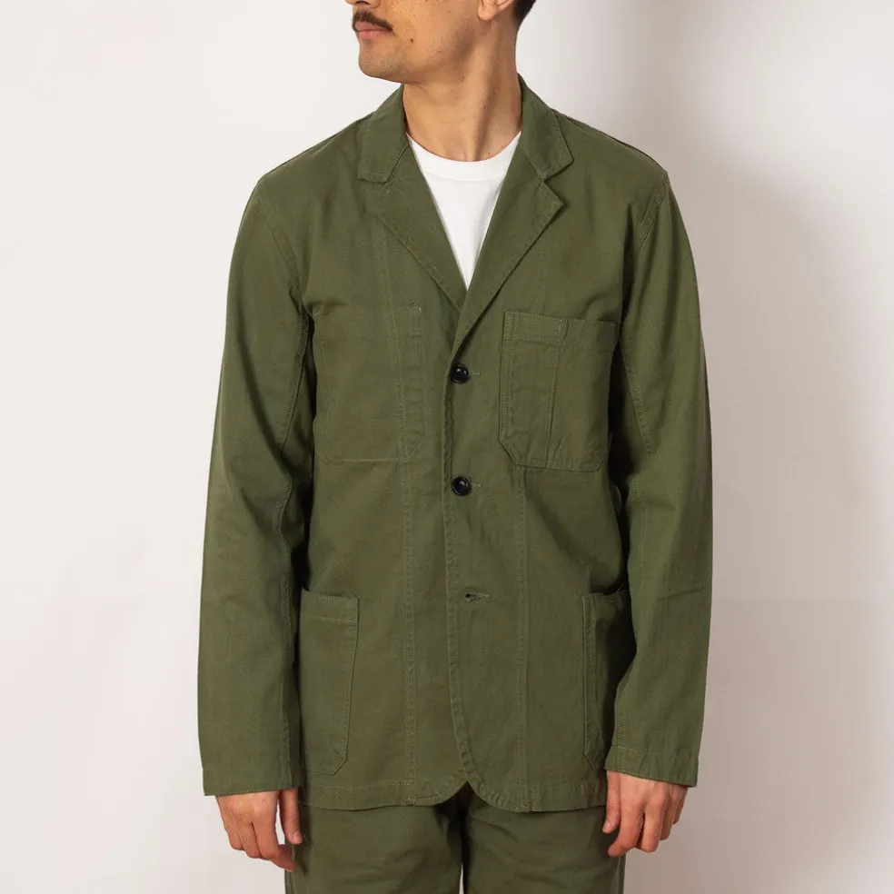 Drill Server Suit Jacket - Olive