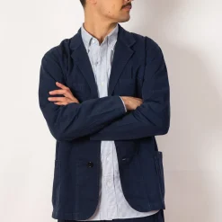 Drill Server Suit Jacket - Navy