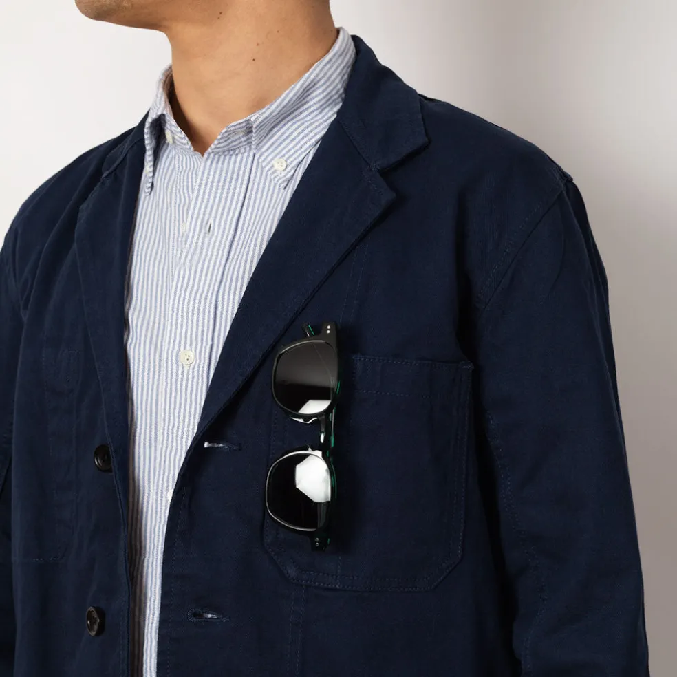 Drill Server Suit Jacket - Navy
